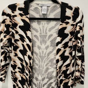 Grace Animal print cardigan